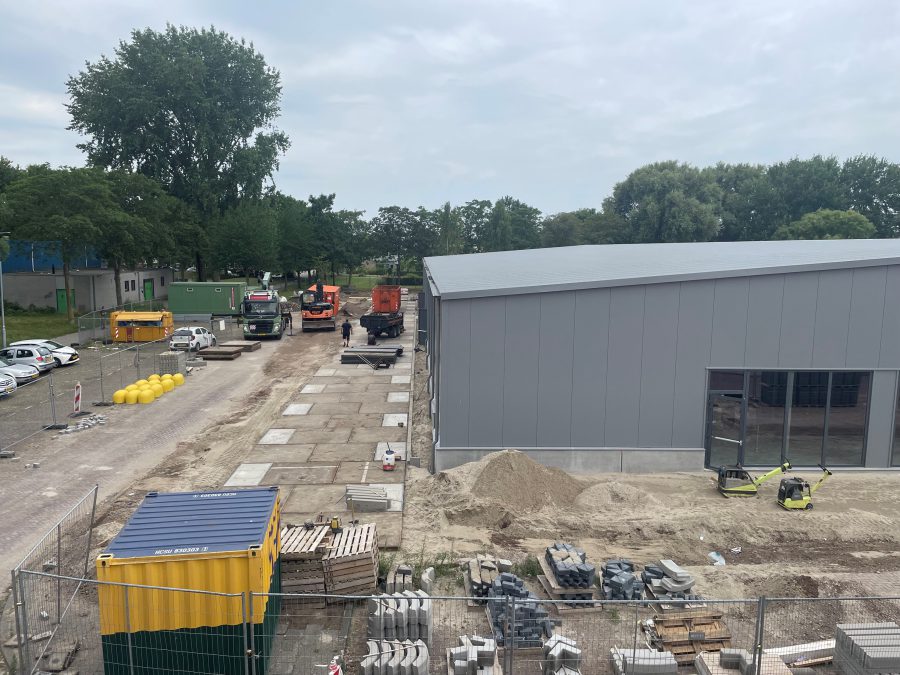 Quality Bakers, BLVC, Spaarneboog, Werfstraat, Hoorne Vastgoed, Paul Krugerkade, Haarlem, Hoorne Vastgoed, BK ingenieurs, sloop, sanering, herinrichting, nieuwbouw, parkeerplaats, asbestonderzoek, aanbesteden, gunning en advies