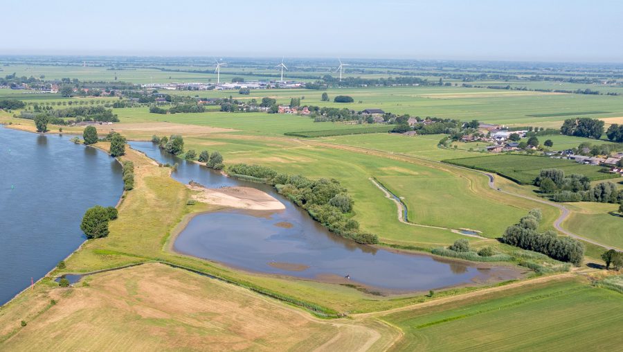 BK ingenieurs, Rijkswaterstaat, Staatsbosbeheer, Provincie Utrecht, Lek, Jaarsveld, Klaphek