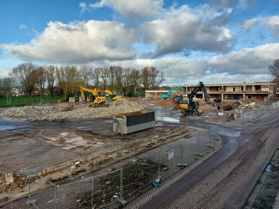 Quality Bakers, BLVC, Spaarneboog, Werfstraat, Hoorne Vastgoed, Paul Krugerkade, Haarlem, Hoorne Vastgoed, BK ingenieurs, sloop, sanering, herinrichting, nieuwbouw, parkeerplaats, asbestonderzoek, aanbesteden, gunning en advies